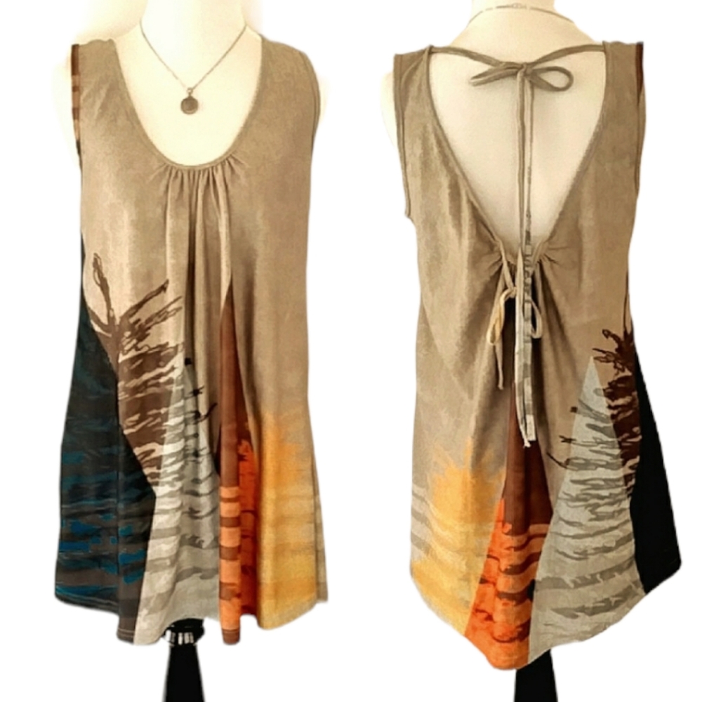 Lily by Firmiana sleeveless tunic